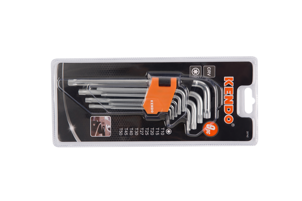 Inbussleutelset torx