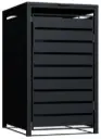 Single wheelie bin storage