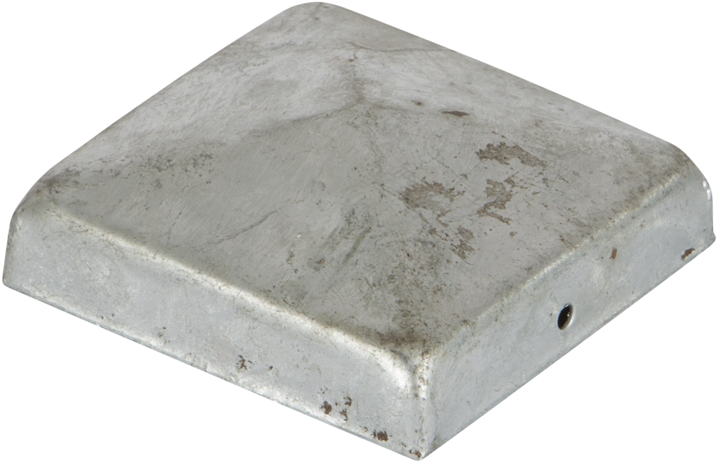 Pole cap galvanized