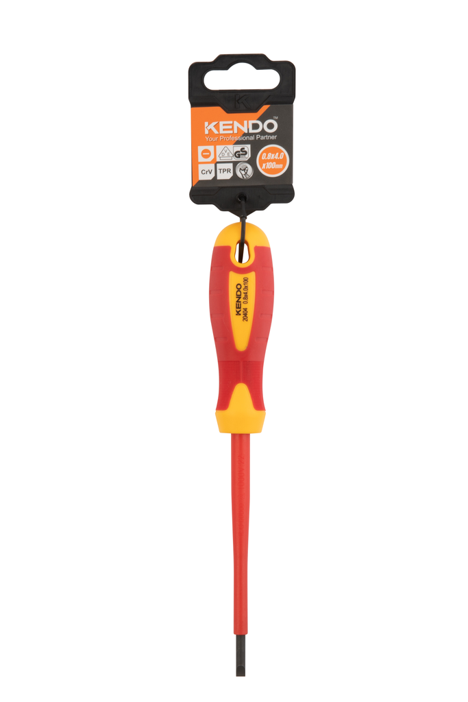 VDE screwdriver slotted