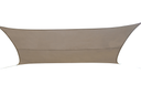 Voile d'ombrage polyester taupe