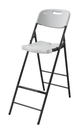 Tabouret haut pliant avec dossier