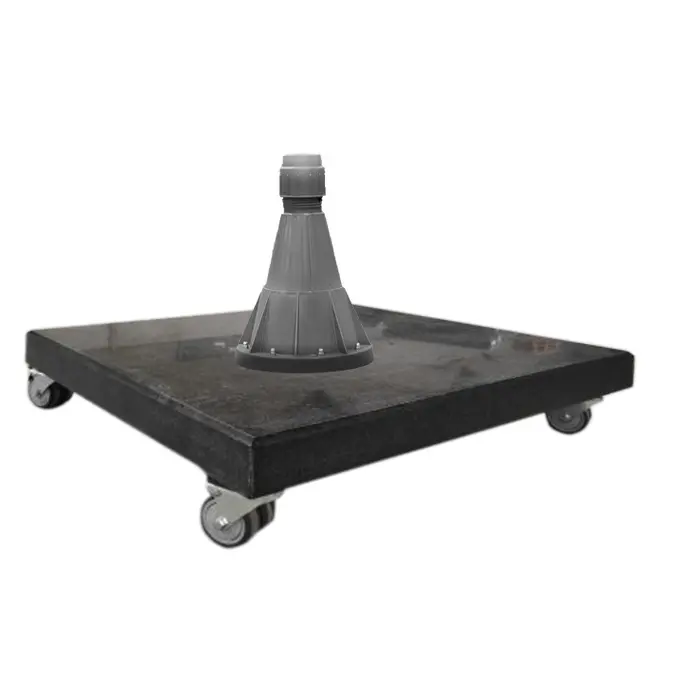 Set parasol base granite