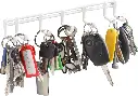 Rack with hooks