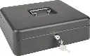 Money box with coin holder