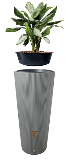 [PU295642] 2-in-1 Linus regenton met plantenbak 