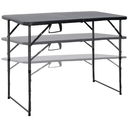 [Q610N] Table pliante réglable en hauteur 