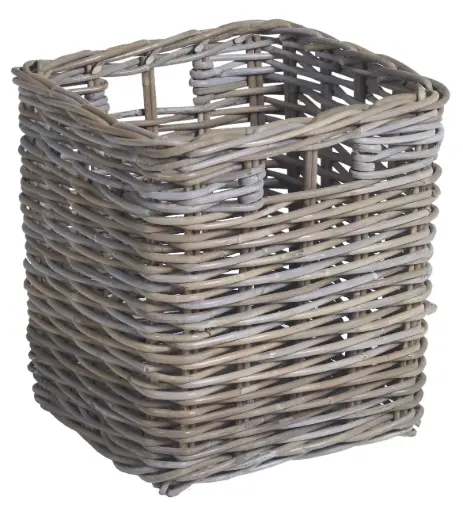 Basket rattan square model 