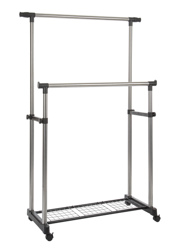 [O475] Kledingrek dubbel extra zwaar 