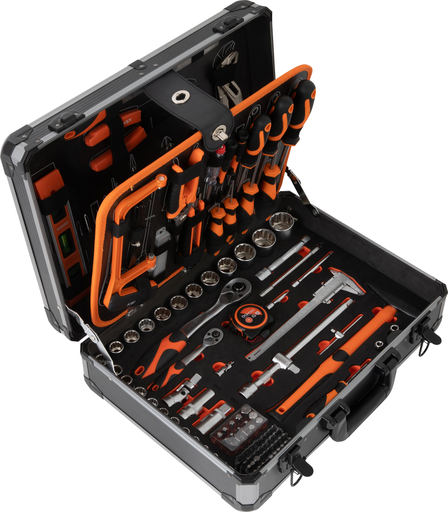 [KE90703] Trolley à outils - 161pcs 