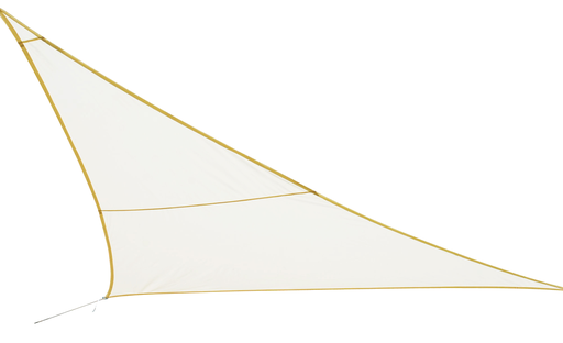 Voile d'ombrage PE crème 